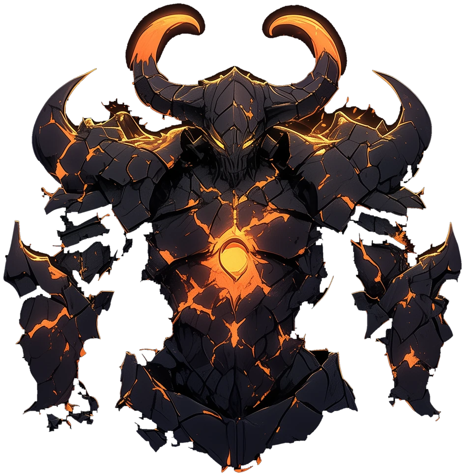 A fire element boss from the Level 100 app